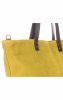Kožené kabelka shopper bag Vera Pelle žlutá 80041
